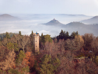 Rehberg tower - Rhineland Palatinate, Palatinate Forest