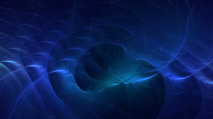 3D rendering abstract multicolor technology fractal light background