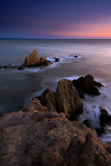 Wonderful light in the seascape of Cabo de Gata