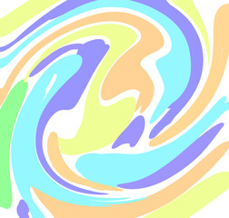 Fototapeta premium Colorful watercolor abstract texture art design and 