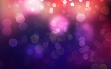 abstract bokeh background blue and red