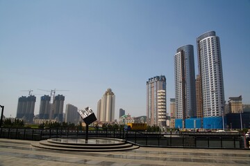 Rhyme of sea Square,Dalian