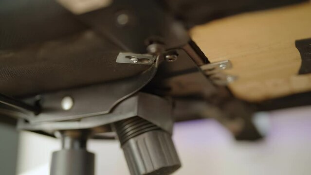 Gaming chair broken armrest from under the seat quick fix 4K