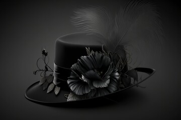 Enigmatic Elegance: Unveiling the Allure of High Society in Dark, Rose-Adorned Settings