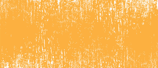 Orange brush background. Orange ink splash on backdrop. Brush stroke background for wallpaper, paint splatter template, dirt banner, watercolor design, dirty texture. Trendy brush background, vector