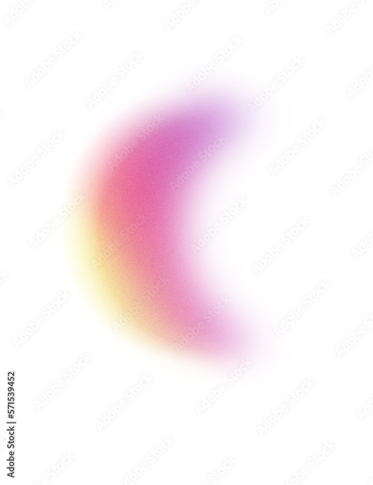 Poster grainy gradient textured blob shapes. abstract transparent png element. trendy design resources, pur