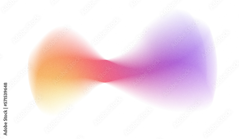 Poster grainy gradient textured blob shapes. abstract transparent png element. trendy design resources, pur