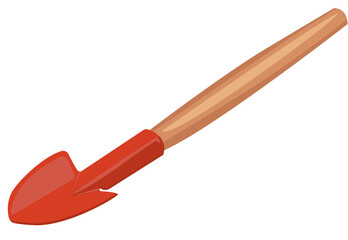 Useful tools for the garden, a shovel