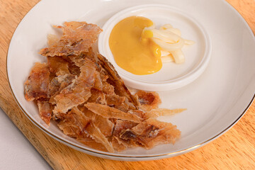 dried filefish fillet