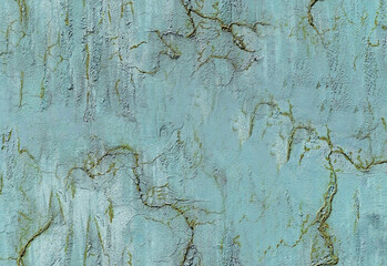 Spectacular texture of decorative plaster in the form of old walls with the effect of corrosion, a beautiful decorative background for use in a variety of fields.