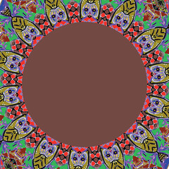 Nice round pattern.