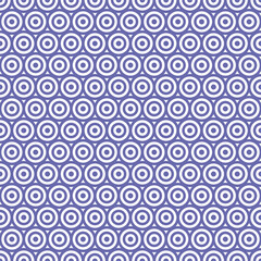 Seamless pattern with purple small rings