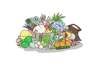 vegetable fruit food healthy food