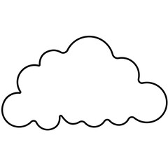 Transparent Cloud Line 