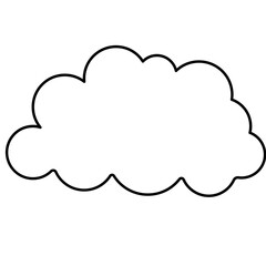 Transparent Cloud Line 