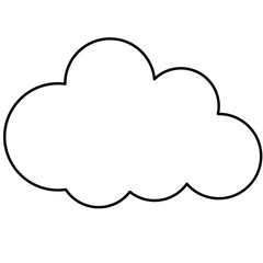 Transparent Cloud Line 