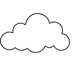 Transparent Cloud Line 