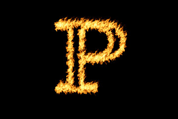 炎のアルファベット