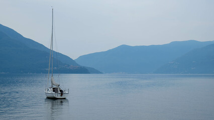 Fototapeta premium Ascona am Lago Maggiore in der schönen Schweiz