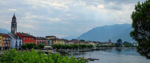 Ascona am Lago Maggiore in der schönen Schweiz