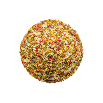 Spices in the shape of a bowl