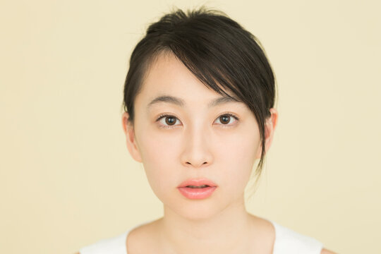 若い女性のビューティーイメージ