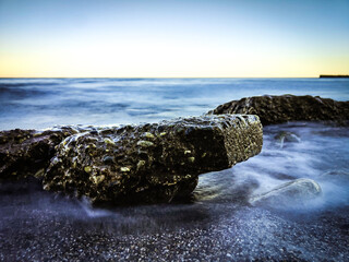 rocks on the beach