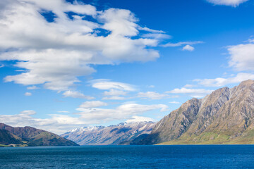 Lake wanaka and Mt Aspiring, new zealand