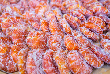 Chongqing specialty gourmet sugar orange cake