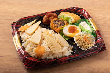たけのこご飯弁当