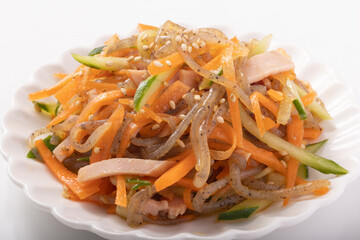 糸こんにゃくのサラダ