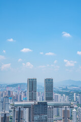 Obraz premium Chaotianmen architectural scenery in Chongqing, China