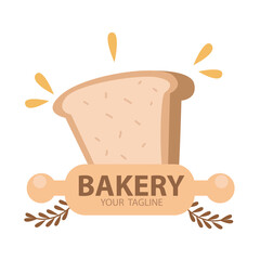 food bakery cartoon logo for shop