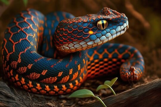 Rhino Viper Snake