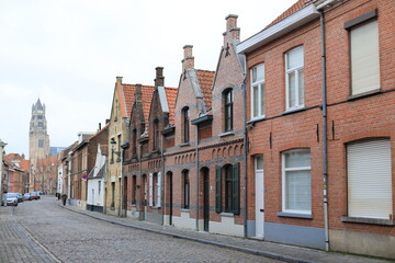Obraz premium Bruges, Brugge is the capital and largest city of the province of West Flanders in the Flemish Region of Belgium