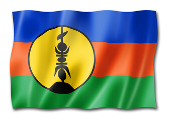 New Caledonia flag, Overseas Territories of France