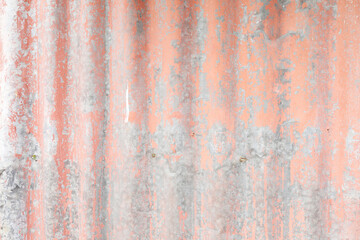 Grunge rusty galvanized iron roof