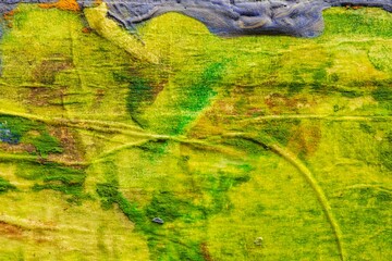 Impressionism as art abstract background. Paint texture closeup
