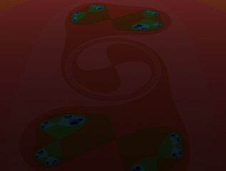 Imaginatory fractal abstract background Image