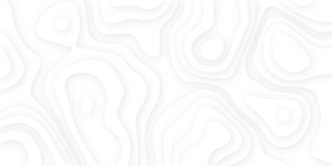 Abstract White paper cut background with lines.3d realistic papercut decoration textured with wavy layers. modern wallpaper terxture and 3d realistic design use for banner flyers, posters.