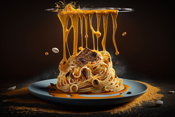 Delicious carbonara, generative ai