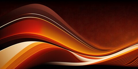 abstract red wavy design created using AI Generative Technology