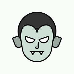 Halloween set line icon. Pumpkin, Ghost, Bat, Grave, Vampire, Amazing Castle Black Icon for October 31 celebration. Spooky horror outline pictogram. Editable stroke. Vector illustration. dracula 