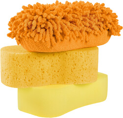 Stack of Sponges - Isolated