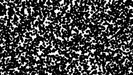 Black circles on a white background. Background in 4k format 3840 х 2160.