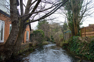 Shere Village River Tillingbourne, Surrey Hills