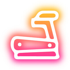 Set of Sport icon neon