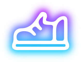 Set of Sport icon neon
