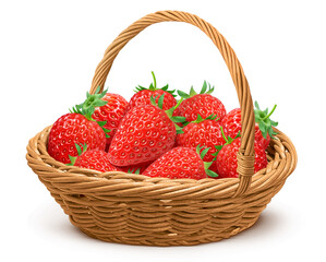 いちご 苺 イラスト リアル いちご狩り