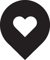 Love icon symbol vector image. Illustration of the valentine day symbol. EPS 10